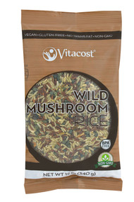 3 PACK of Vitaco Wild Mushroom Rice with French Green Lentils - Gluten Free and Non-GMO -- 12 oz (340 g)