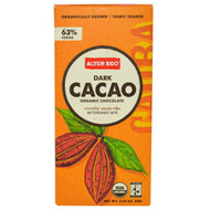 Alter Eco,  Organic Chocolate, Dark Cacao, 2.82 oz (80 g)