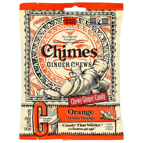 <img alt="Chimes, Ginger Chews, Orange, 5 oz (141.8 g)" title="Chimes, Ginger Chews, Orange, 5 oz (141.8 g),051299111533"