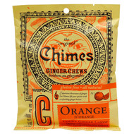 3 PACK of Chimes, Ginger Chews, Orange, 5 oz (141.8 g)
