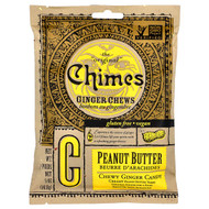 <img alt="Chimes, Ginger Chews, Peanut Butter, 5 oz (141.8 g)" title="Chimes, Ginger Chews, Peanut Butter, 5 oz (141.8 g),051299111335"