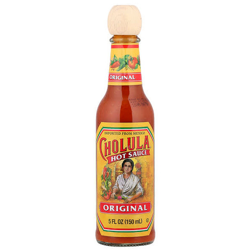 <img alt="Cholula, Hot Sauce, Original, 5 fl oz (150 ml)" title="Cholula, Hot Sauce, Original, 5 fl oz (150 ml),049733091015"