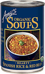 3 PACK of Amys Organic Soup Spanish Rice and Red Bean -- 14.7 fl oz