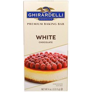 Ghirardelli, Premium Baking Bar, White Chocolate, 4 oz (113.5 g)