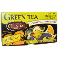Celestial Seasonings, Green Tea, Decaf, Mandarin Orchard, 20 Tea Bags, 1.2 oz (34 g)