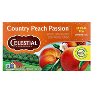 <img alt="Celestial Seasonings, Herbal Tea, Country Peach Passion, Caffeine Free, 20 Tea Bags, 1.4 oz (41 g)" title="Celestial Seasonings, Herbal Tea, Country Peach Passion, Caffeine Free, 20 Tea Bags, 1.4 oz (41 g),070734053245"