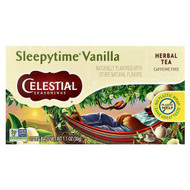 <img alt="Celestial Seasonings, Herbal Tea, Sleepytime Vanilla, Caffeine Free, 20 Tea Bags, 1.1 oz (30 g)" title="Celestial Seasonings, Herbal Tea, Sleepytime Vanilla, Caffeine Free, 20 Tea Bags, 1.1 oz (30 g),070734516542"