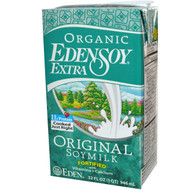 3 PACK of Eden Foods Organic EdenSoy Extra Soymilk Dairy Free Original -- 32 fl oz