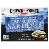 <img alt="Crown Prince Natural, Brisling Sardines, In Spring Water, 3.75 oz (106 g)" title="Crown Prince Natural, Brisling Sardines, In Spring Water, 3.75 oz (106 g),073230008085"