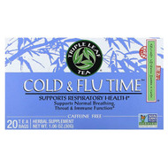 <img alt="Triple Leaf Tea, Cold & Flu Time Herbal Tea, Caffeine Free, 20 Tea Bags, 1.06 oz (30 g)" title="Triple Leaf Tea, Cold & Flu Time Herbal Tea, Caffeine Free, 20 Tea Bags, 1.06 oz (30 g),023991000057"