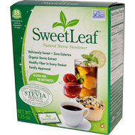 3 PACK OF Wisdom Natural, SweetLeaf, Natural Stevia Sweetener, 35 Packets, 1.25 oz
