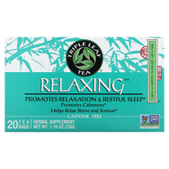 <img alt="Triple Leaf Tea, Relaxing, Caffeine Free, 20 Tea Bags, 1.16 oz (33 g)" title="Triple Leaf Tea, Relaxing, Caffeine Free, 20 Tea Bags, 1.16 oz (33 g),023991000033"