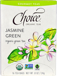 Choice Organic Teas Gourmet Teas Jasmine Green - 16 Tea Bags