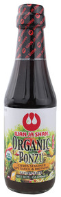 3 PACK of Wan Ja Shan Ponzu Organic Citrus Seasoned Soy Sauce & Dressing -- 10 fl oz
