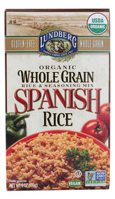 3 PACK of Lundberg Organic Whole Grain Spanish Rice -- 6 oz