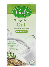 3 PACK of Pacific Foods Organic Oat Non-Dairy Beverage Original -- 32 fl oz