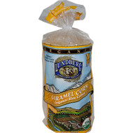 Lundberg, Caramel Corn Organic Rice Cakes, 9.4 oz (267 g)