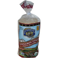 Lundberg, Organic Rice Cakes, Cinnamon Toast, 9.5 oz (269 g) (Discontinued Item)