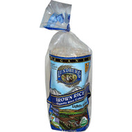 3 PACK of Lundberg Organic Brown Rice Cakes Lightly Salted -- 8.5 oz