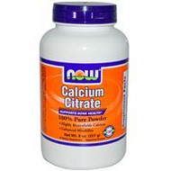 3 PACK of Now Foods, Calcium Citrate, Pure Powder, 8 oz (227 g)