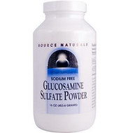 Source Naturals, Glucosamine Sulfate Powder, Sodium Free, 16 oz (453.6 g)