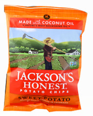 Jacksons Honest Coconut Oil Potato Chips Sweet Potato - 1.2 oz