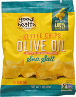 Good Health Inc. Kettle Chips  Olive Oil - 1 oz