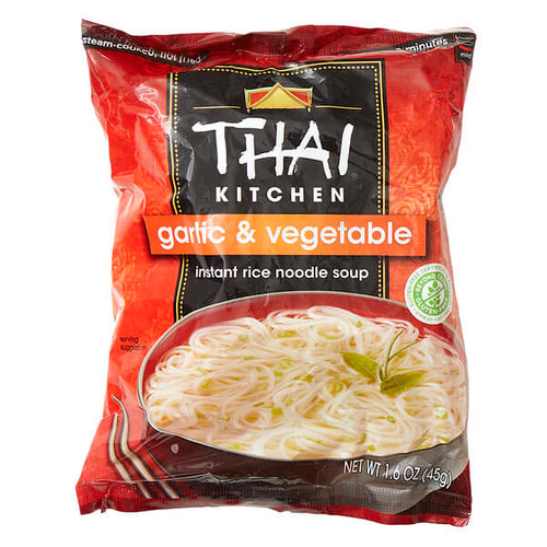 <img alt="3 PACK of Thai Kitchen, Instant Rice Noodle Soup, Garlic & Vegetable, 1.6 oz (45 g)" title="3 PACK of Thai Kitchen, Instant Rice Noodle Soup, Garlic & Vegetable, 1.6 oz (45 g),737628030002"