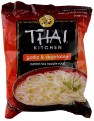 Thai Kitchen, Instant Rice Noodle Soup,  Garlic & Vegetable - 1.6 oz