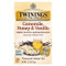 <img alt="Twinings, Flavored Herbal Tea, Camomile, Honey & Vanilla, Caffeine-Free, 20 Tea Bags, 1.13 oz (32 g)" title="Twinings, Flavored Herbal Tea, Camomile, Honey & Vanilla, Caffeine-Free, 20 Tea Bags, 1.13 oz (32 g),070177231286"