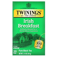 <img alt="Twinings, Pure Black Tea, Irish Breakfast, 20 Tea Bags, 1.41 oz (40 g)" title="Twinings, Pure Black Tea, Irish Breakfast, 20 Tea Bags, 1.41 oz (40 g),070177154240"