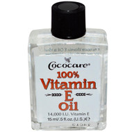3 PACK of Cococare, 100% Vitamin E Oil, .5 fl oz (15 ml)