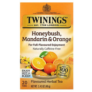 <img alt="Twinings, Flavored Herbal Tea, Honeybush, Mandarin & Orange, Caffeine Free, 20 Tea Bags, 1.41 oz (40 g)" title="Twinings, Flavored Herbal Tea, Honeybush, Mandarin & Orange, Caffeine Free, 20 Tea Bags, 1.41 oz (40 g),070177231279"