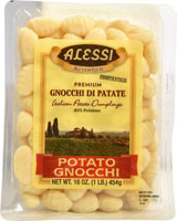 3 PACK of Alessi Gnocchi DePatate Italian Potato Dumplings -- 16 oz