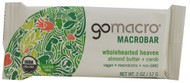 Go Macro, Macrobar Almond Butter and Carob - 2 oz