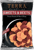 3 PACK of Terra Real Vegetable Chips Sweets & Beets -- 6 oz