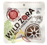 Wild Zora Foods , Meat & Veggie Bar, BBQ Beef with Tomato, Pepper & Kale, 1.1 oz (31 g)