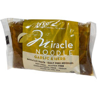 3 PACK of Miracle Noodle, Garlic & Herb, Shirataki Pasta, 7 oz (198 g)