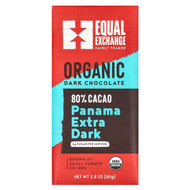 <img alt="Equal Exchange, Organic Dark Chocolate, Panama Extra Dark, 80% Cacao, 2.8 oz (80 g)" title="Equal Exchange, Organic Dark Chocolate, Panama Extra Dark, 80% Cacao, 2.8 oz (80 g),745998990185"