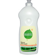 3 PACK of Seventh Generation Natural Dish Liquid Clementine Zest & Lemongrass Scent -- 25 fl oz
