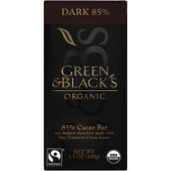 Green & Blacks Organic Dark Chocolate 85% - 3.5 oz