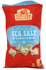 Popcorn Indiana, All Natural Popcorn,  Sea Salt - 4.5 oz