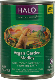 Halo Purely For Pets, Vegan Garden Medley Stew for Dogs - 13 oz