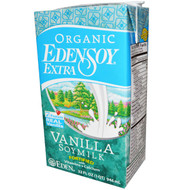 3 PACK of Eden Foods Organic EdenSoy Extra Soy Milk Vanilla -- 32 fl oz