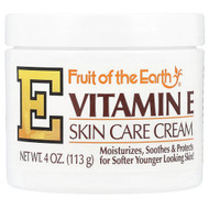 <img alt="Fruit of the Earth, Vitamin E, Skin Care Cream, 4 oz (113 g)" title="Fruit of the Earth, Vitamin E, Skin Care Cream, 4 oz (113 g),071661009749"
