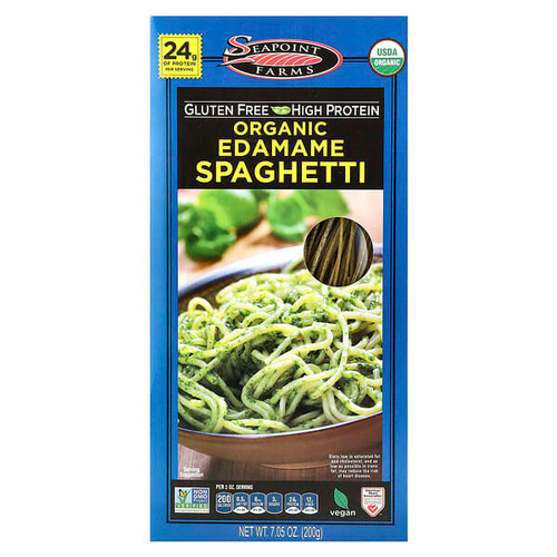<img alt="Seapoint Farms, Organic Edamame Spaghetti, 7.05 oz (200 g)" title="Seapoint Farms, Organic Edamame Spaghetti, 7.05 oz (200 g),711575005153"