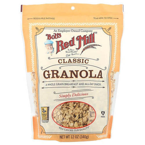 <img alt="Bobs Red Mill, Granola, Classic, 12 oz (340 g)" title="Bobs Red Mill, Granola, Classic, 12 oz (340 g),039978026620"