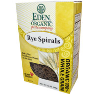 Eden Foods, Organic Pasta Company, Rye Spirals, 12 oz (340 g)