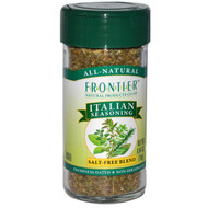 3 PACK of Frontier Natural Products, Italian Seasoning, Salt-Free Blend, 0.64 oz (18 g)