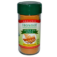 3 PACK of Frontier Natural Products, Organic, Apple Pie Spice, 1.69 oz (48 g)